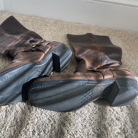 Classic Frye Harness Boots - Picture 2 of 5